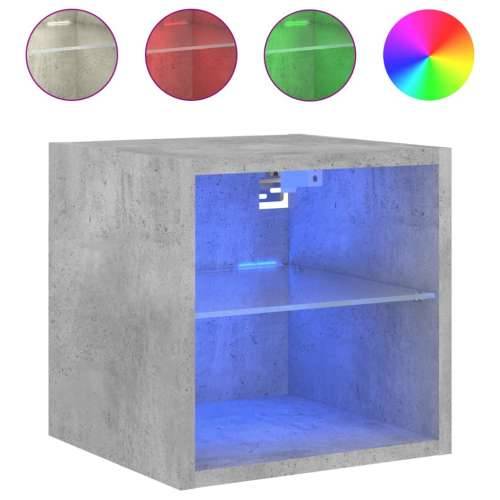Zidni TV ormarići LED 2 kom boja betona 30 x 28,5 x 30 cm - Beton siva 2 30 cm Cijena