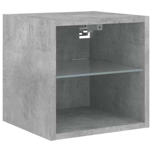 Zidni TV ormarići LED 2 kom boja betona 30 x 28,5 x 30 cm - Beton siva 2 30 cm Cijena