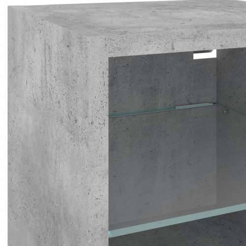 Zidni TV ormarići LED 2 kom boja betona 30 x 28,5 x 30 cm - Beton siva 2 30 cm Cijena