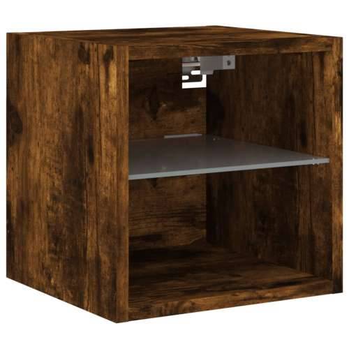 Zidni TV ormarići LED 2 kom boja hrasta 30 x 28,5 x 30 cm - Dimljeni hrast 2 30 cm Cijena