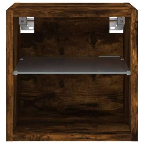 Zidni TV ormarići LED 2 kom boja hrasta 30 x 28,5 x 30 cm - Dimljeni hrast 2 30 cm Cijena
