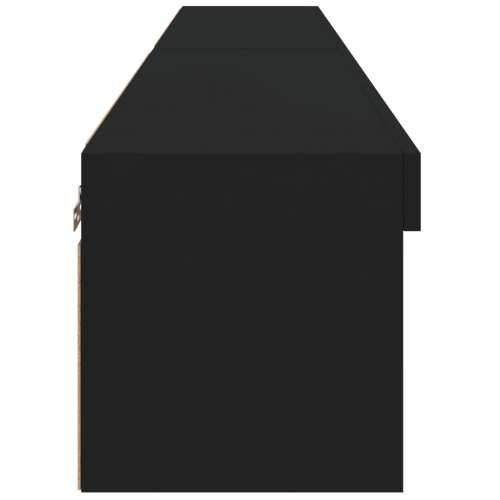 TV ormarići s LED svjetlima 2 kom crni 80x30x30 cm - Crna 2 80 cm Cijena