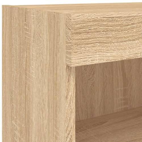 TV ormarići s LED svjetlima 2 kom boja hrasta 80x30x30 cm - sonoma hrast 2 80 cm Cijena