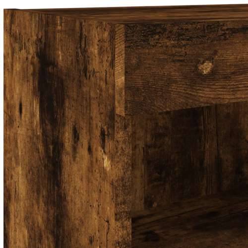 TV ormarići s LED svjetlima 2 kom boja hrasta 80x30x30 cm - Dimljeni hrast 2 80 cm Cijena