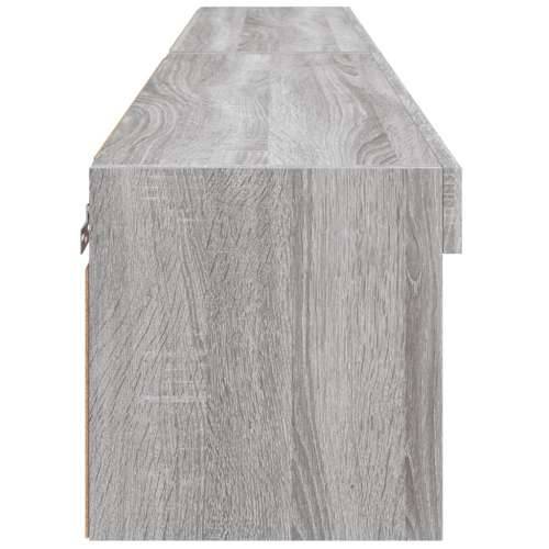 TV ormarići s LED svjetlima 2 kom boja hrasta 80x30x30 cm - Sivi hrast sonoma 2 80 cm Cijena