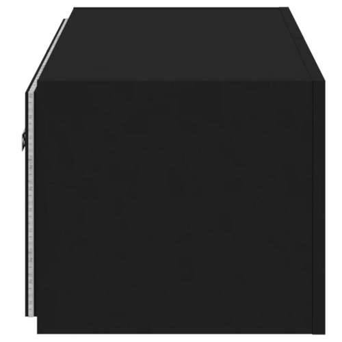 Zidni TV ormarić s LED svjetlima crni 100 x 35 x 31 cm - Crna 100 x 35 x 31 cm 1 Cijena