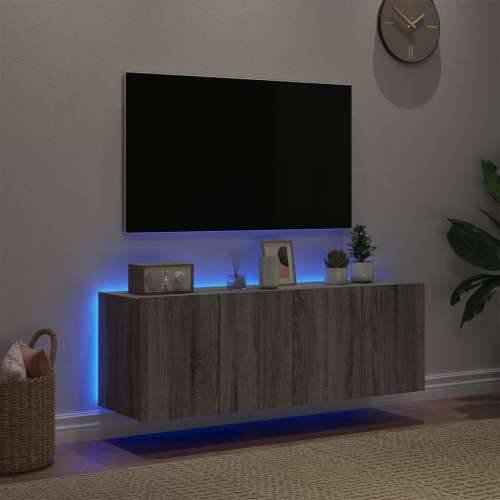 Zidni TV ormarići LED 2 kom siva boja hrasta 60x35x41 cm - Sivi hrast sonoma 60 x 35 x 41 cm 2 Cijena