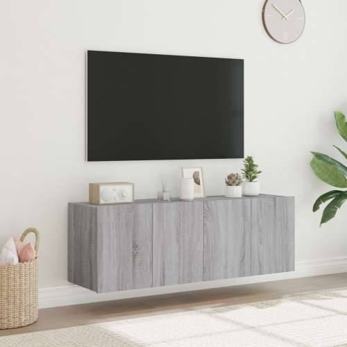 Zidni TV ormarići LED 2 kom siva boja hrasta 60x35x41 cm - Sivi hrast sonoma 60 x 35 x 41 cm 2 Cijena