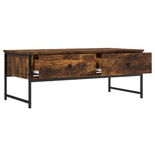 Stolić za kavu boja hrasta 101x49x39,5 cm konstruirano drvo - Dimljeni hrast 1 Cijena