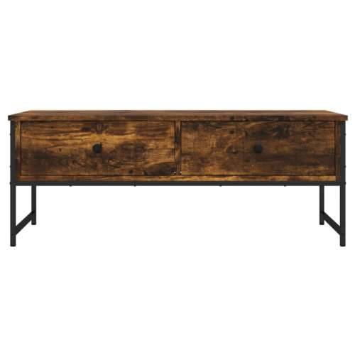 Stolić za kavu boja hrasta 101x49x39,5 cm konstruirano drvo - Dimljeni hrast 1 Cijena