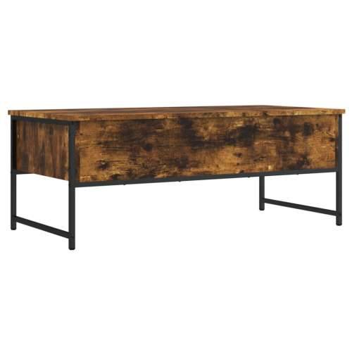 Stolić za kavu boja hrasta 101x49x39,5 cm konstruirano drvo - Dimljeni hrast 1 Cijena