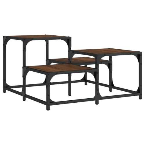 Stolić za kavu smeđa boja hrasta 68x68x40 cm konstruirano drvo - Smeđi hrast 68 x 68 x 40 cm 1 Cijena