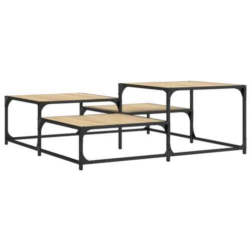 Stolić za kavu boja hrasta 107x107x40 cm konstruirano drvo - sonoma hrast 107 x 107 x 40 cm 1 Cijena