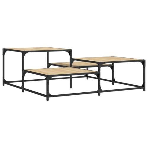 Stolić za kavu boja hrasta 107x107x40 cm konstruirano drvo - sonoma hrast 107 x 107 x 40 cm 1 Cijena