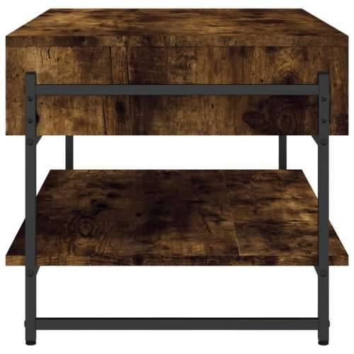 Stolić za kavu boja hrasta 90x50x45 cm konstruirano drvo - Dimljeni hrast 1 Cijena