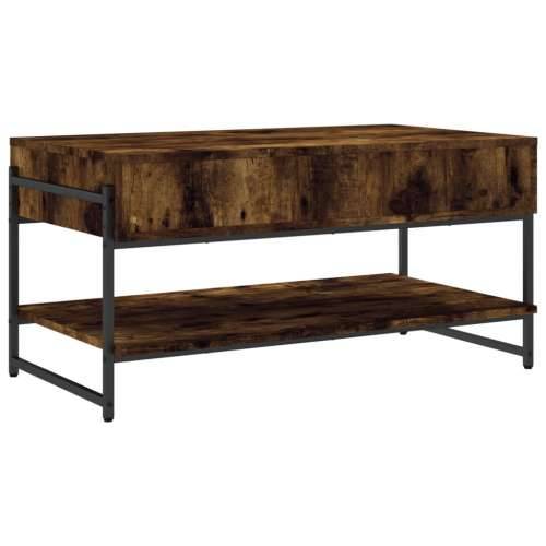 Stolić za kavu boja hrasta 90x50x45 cm konstruirano drvo - Dimljeni hrast 1 Cijena