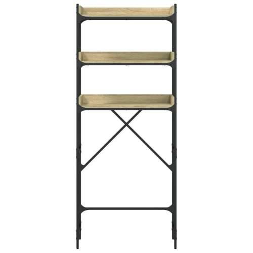 Polica za perilicu rublja boja hrasta 67x25x163 cm drvena - sonoma hrast 1 Cijena