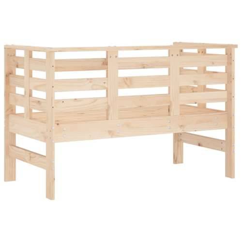Vrtna klupa 111,5 x 53 x 71 cm od masivne borovine - Prirodna boja bora 1 Cijena