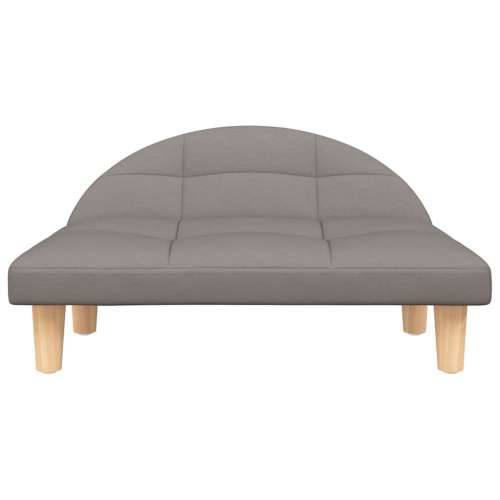 Krevet za pse smeđesivi 70x52x30 cm od tkanine - Sivo-smeđa tkanina Cijena