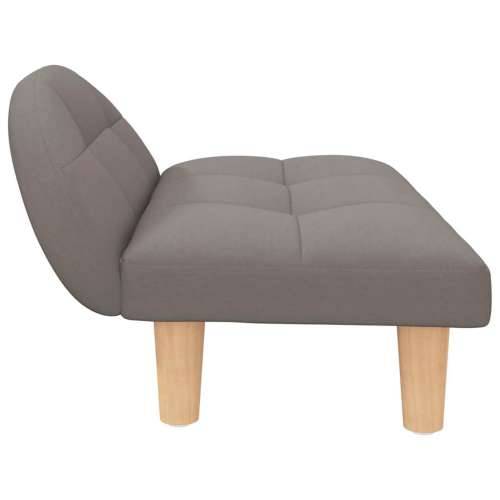 Krevet za pse smeđesivi 70x52x30 cm od tkanine - Sivo-smeđa tkanina Cijena