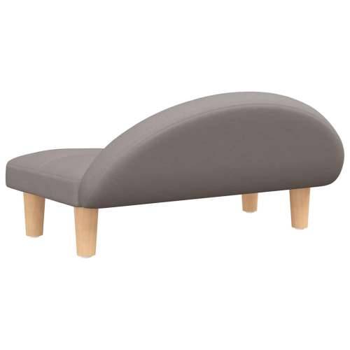 Krevet za pse smeđesivi 70x52x30 cm od tkanine - Sivo-smeđa tkanina Cijena