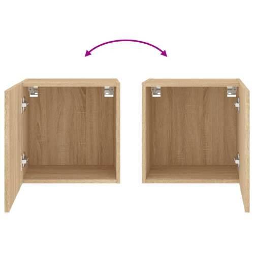 Zidni TV ormarići 2 kom boja hrasta 40,5 x 30 x 40 cm drveni - sonoma hrast 2 40 cm Cijena
