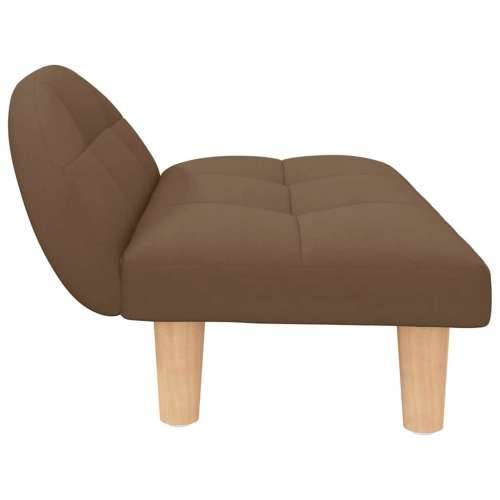 Krevet za pse smeđi 70x52x30 cm od tkanine - Smeđa tkanina Cijena
