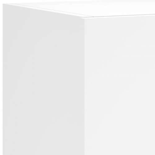 Zidni TV ormarić s LED svjetlima bijeli 80x35x31 cm - Bijela 80 x 35 x 31 cm 1 Cijena