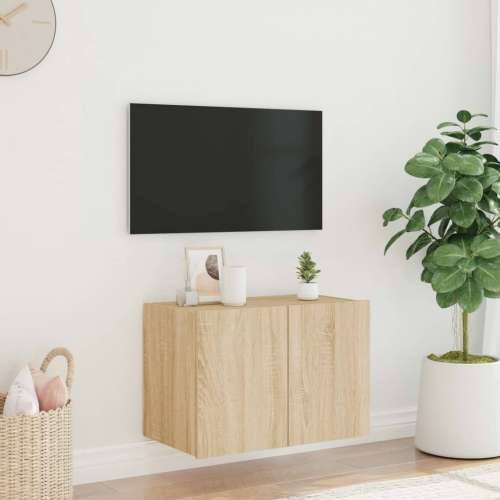 Zidni TV ormarić s LED svjetlima boja hrasta 60 x 35 x 41 cm - sonoma hrast 60 x 35 x 41 cm 1 Cijena