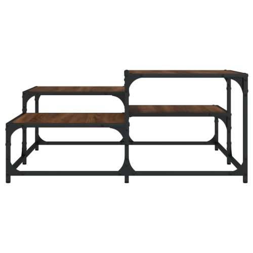 Stolić za kavu boja hrasta 87,5x87,5x40 cm konstruirano drvo - Smeđi hrast 87.5 x 87.5 x 40 cm 1 Cijena