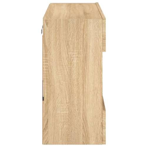 Zidni TV ormarić s LED svjetlima boja hrasta 78,5x30x60,5 cm - sonoma hrast 1 78.5 cm Cijena