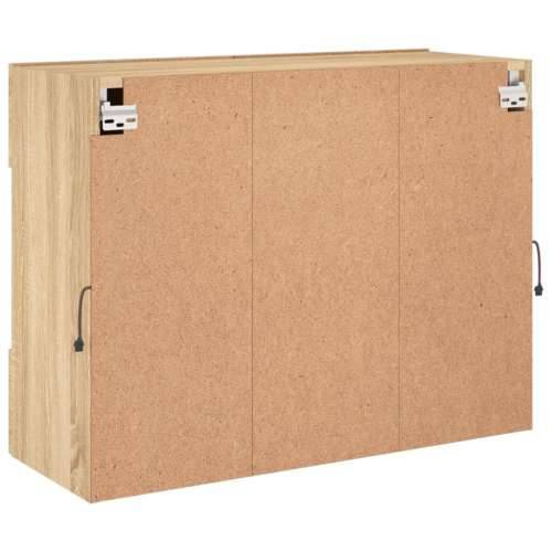 Zidni TV ormarić s LED svjetlima boja hrasta 78,5x30x60,5 cm - sonoma hrast 1 78.5 cm Cijena