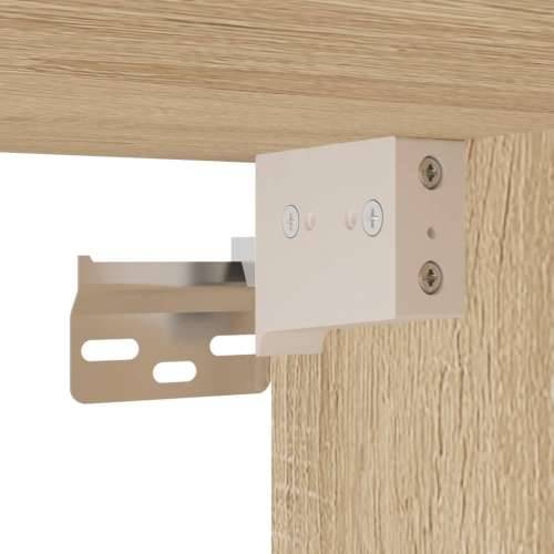 Zidni TV ormarić s LED svjetlima boja hrasta 78,5x30x60,5 cm - sonoma hrast 1 78.5 cm Cijena