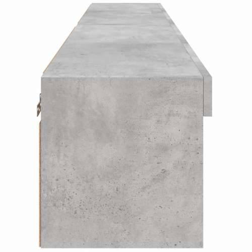 TV ormarići s LED svjetlima 2 kom siva boja betona 80x30x30 cm - Beton siva 2 80 cm Cijena