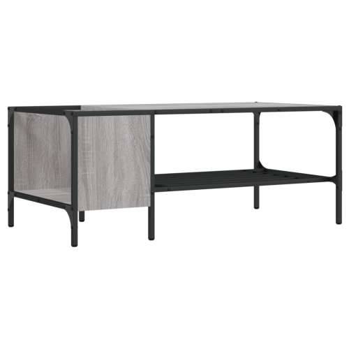 Stolić za kavu sa stalkom siva boja hrasta 100x51x40 cm Sivi hrast sonoma 1 Cijena