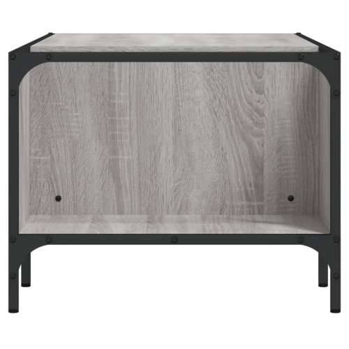 Stolić za kavu sa stalkom siva boja hrasta 100x51x40 cm Sivi hrast sonoma 1 Cijena