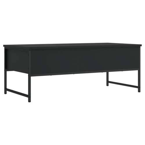 Stolić za kavu crni 101 x 49 x 39,5 cm od konstruiranog drva - Crna 1 Cijena