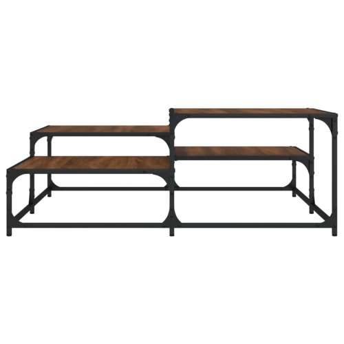 Stolić za kavu boja hrasta 107 x 107 x 40 cm konstruirano drvo Smeđi hrast 107 x 107 x 40 cm 1 Cijena