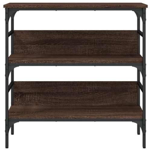 Konzolni stol smeđa boja hrasta 75x32x75 cm konstruirano drvo - Smeđi hrast 1 75 cm Cijena