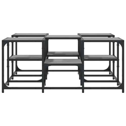Stolić za kavu boja hrasta sonome 91x91x40 cm konstruirano drvo - Sivi hrast sonoma 91 x 91 x 40 cm 1 Cijena