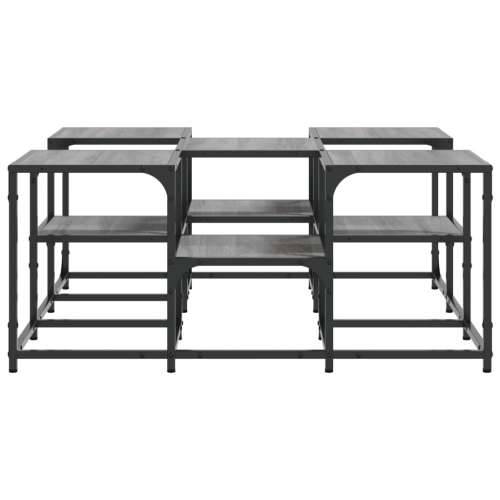 Stolić za kavu boja hrasta sonome 91x91x40 cm konstruirano drvo - Sivi hrast sonoma 91 x 91 x 40 cm 1 Cijena