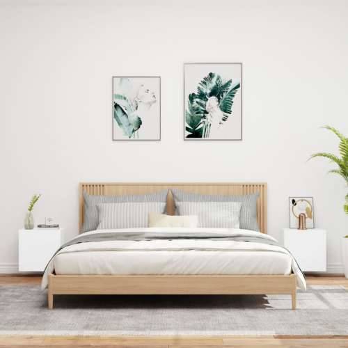 Zidni TV ormarići 2 kom bijeli 40,5x30x40 cm konstruirano drvo - Bijela 2 40 cm Cijena