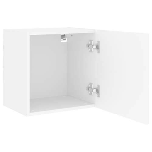 Zidni TV ormarići 2 kom bijeli 40,5x30x40 cm konstruirano drvo - Bijela 2 40 cm Cijena