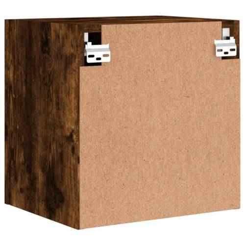 Zidni TV ormarić boja hrasta 40,5x30x40 cm konstruirano drvo - Dimljeni hrast 1 40 cm Cijena