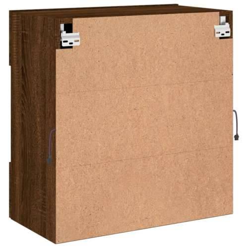 Zidni TV ormarić s LED svjetlima boja hrasta 58,5x30x60,5 cm - Smeđi hrast 1 58.5 cm Cijena