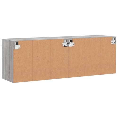 Zidni TV ormarići LED 2 kom siva boja hrasta 60x30x40 cm - Sivi hrast sonoma 2 60 cm Cijena