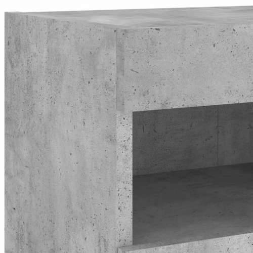 Zidni TV ormarići LED 2 kom boja betona 80x30x40 cm - Beton siva 2 80 cm Cijena