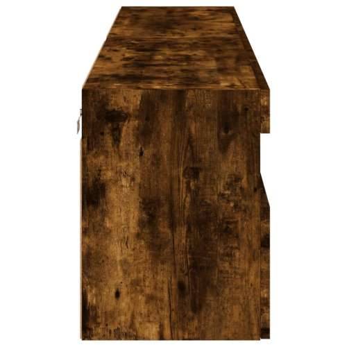 Zidni TV ormarići LED 2 kom boja hrasta 80x30x40 cm - Dimljeni hrast 2 80 cm Cijena