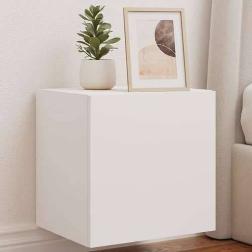 Zidni TV ormarić s LED svjetlima bijeli 40,5 x 35 x 40 cm - Bijela 40.5 x 35 x 40 cm 1 Cijena
