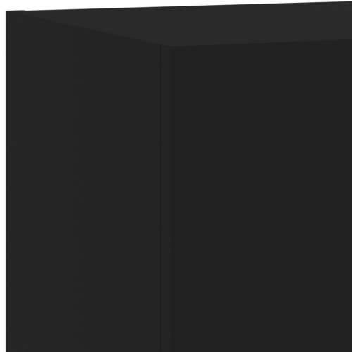 Zidni TV ormarići s LED svjetlima 2 kom crni 80x35x31 cm - Crna 80 x 35 x 31 cm 2 Cijena